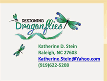 Tablet Screenshot of designingdragonflies.blogspot.com