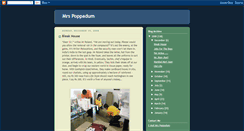 Desktop Screenshot of mrspoppadum.blogspot.com
