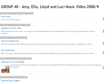 Tablet Screenshot of 40musicvideo08.blogspot.com