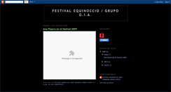 Desktop Screenshot of festivalequinoccio.blogspot.com