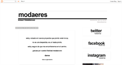 Desktop Screenshot of modaeresyenmodateconvertiras.blogspot.com