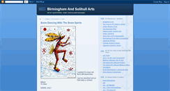 Desktop Screenshot of birminghamandsolihullarts.blogspot.com