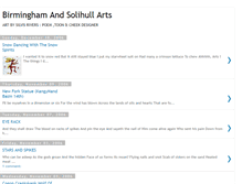 Tablet Screenshot of birminghamandsolihullarts.blogspot.com