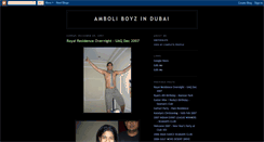 Desktop Screenshot of amboliboyzindubai.blogspot.com