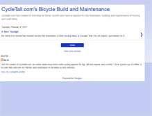 Tablet Screenshot of cycletallbikebuild.blogspot.com