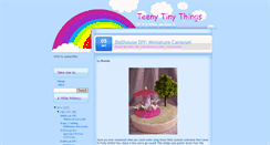 Desktop Screenshot of ittybittyteenytinythings.blogspot.com