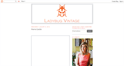 Desktop Screenshot of ladybugvintage.blogspot.com