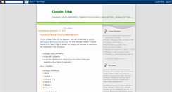 Desktop Screenshot of claudioerba.blogspot.com