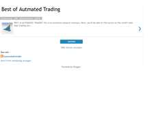 Tablet Screenshot of bestofautomatedtrading.blogspot.com