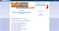 Desktop Screenshot of farmvilleaddneighbors.blogspot.com