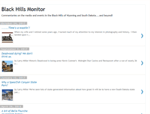 Tablet Screenshot of blackhillsmonitor.blogspot.com
