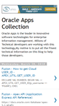 Mobile Screenshot of oracleappscollection.blogspot.com