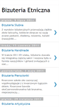 Mobile Screenshot of bizuteria-etniczna-w5t.blogspot.com
