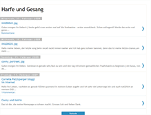 Tablet Screenshot of harfeundgesang.blogspot.com