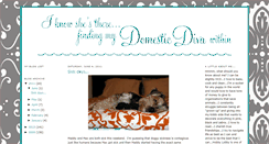 Desktop Screenshot of findingmydomesticdiva.blogspot.com