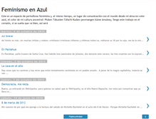 Tablet Screenshot of feminismoenazul.blogspot.com