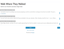 Tablet Screenshot of lagrandeoregonstaketrek.blogspot.com