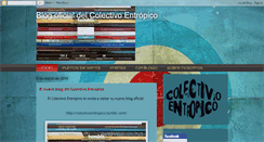 Desktop Screenshot of colectivoentropico.blogspot.com