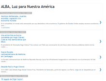 Tablet Screenshot of luz-para-america.blogspot.com