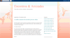 Desktop Screenshot of encontroseamizades.blogspot.com