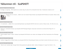 Tablet Screenshot of nhl-slapshot.blogspot.com