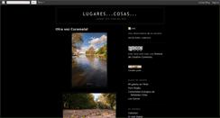 Desktop Screenshot of lugaresycosas.blogspot.com