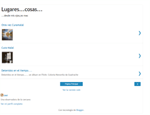 Tablet Screenshot of lugaresycosas.blogspot.com