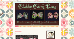 Desktop Screenshot of chubbycheekbows.blogspot.com