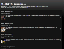 Tablet Screenshot of nativityexperience.blogspot.com