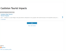 Tablet Screenshot of castleton-tourism.blogspot.com