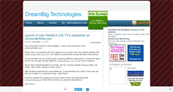 Desktop Screenshot of dreambigtechnologies.blogspot.com