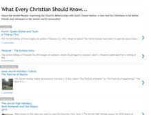 Tablet Screenshot of christiansneedjewishinfo.blogspot.com