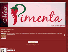 Tablet Screenshot of maispimenta.blogspot.com