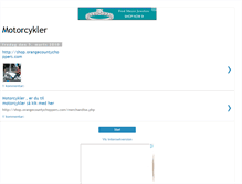 Tablet Screenshot of motorcykler-fisker.blogspot.com