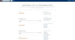 Desktop Screenshot of historiadelainformacion.blogspot.com