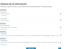 Tablet Screenshot of historiadelainformacion.blogspot.com