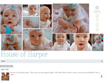 Tablet Screenshot of harperjean.blogspot.com