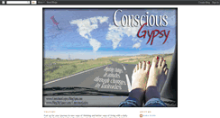 Desktop Screenshot of consciousgypsy.blogspot.com