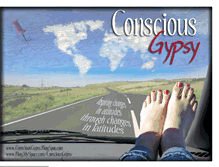 Tablet Screenshot of consciousgypsy.blogspot.com