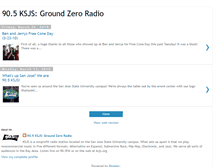 Tablet Screenshot of ksjsfm.blogspot.com