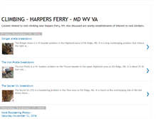 Tablet Screenshot of harpersferryclimbing.blogspot.com