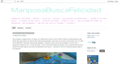 Desktop Screenshot of mariposabuscafelicidad.blogspot.com