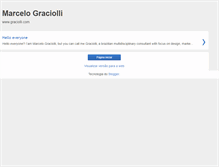 Tablet Screenshot of marcelograciolli.blogspot.com