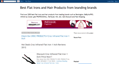 Desktop Screenshot of best-flat-iron-hair-products.blogspot.com