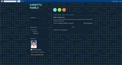 Desktop Screenshot of kanattufamily.blogspot.com