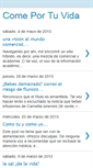 Mobile Screenshot of comextuvida.blogspot.com
