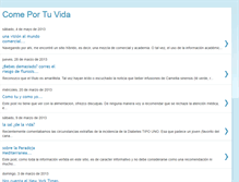 Tablet Screenshot of comextuvida.blogspot.com