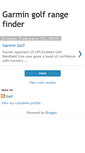 Mobile Screenshot of garmingolfrangefinder.blogspot.com