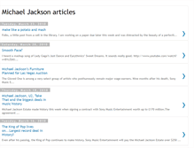 Tablet Screenshot of michaeljacksonarticles.blogspot.com