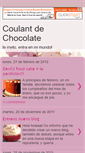 Mobile Screenshot of coulantdechocolate.blogspot.com